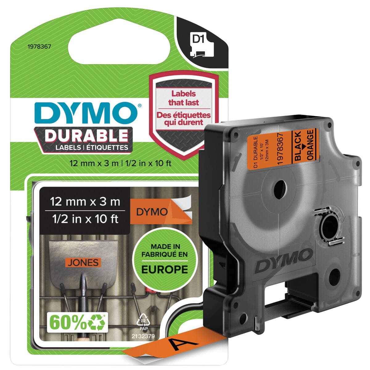 Dymo D1 Durable merkebånd