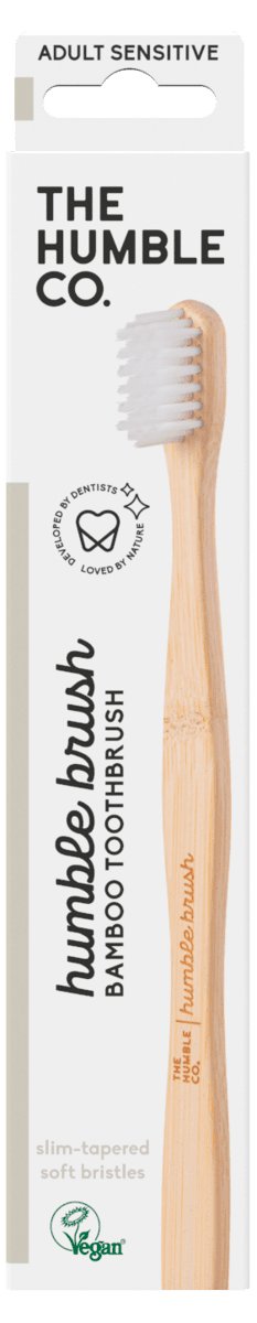 Tannbørste bambus, The Humble Co, sensitiv voksen