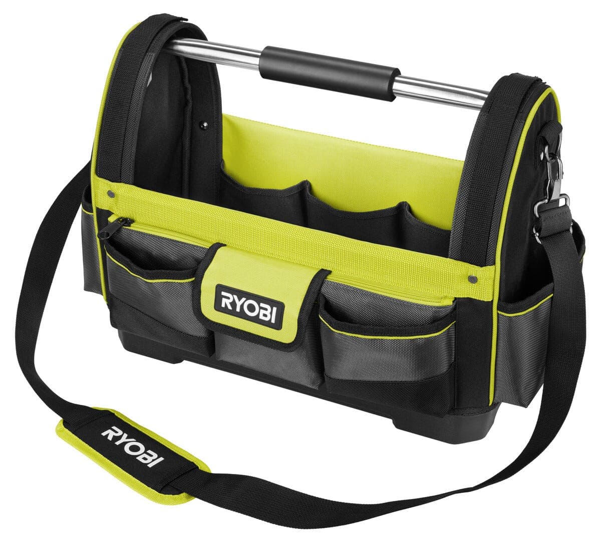 Ryobi verktøyveske RSSLOT1 large, åpen med håndtak 38 liter