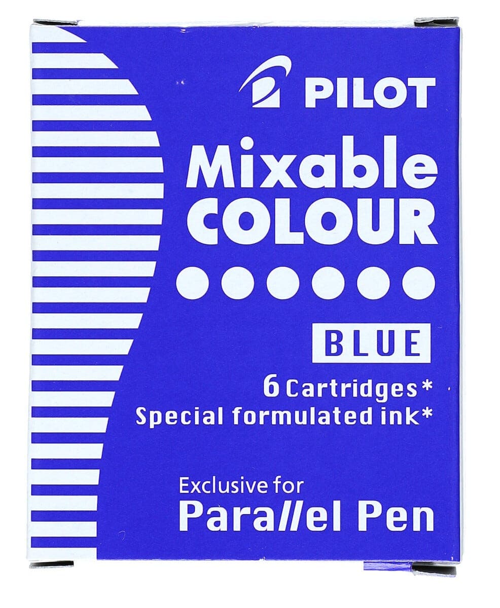 Pilot Parallel Pen, patroner, 6-pack