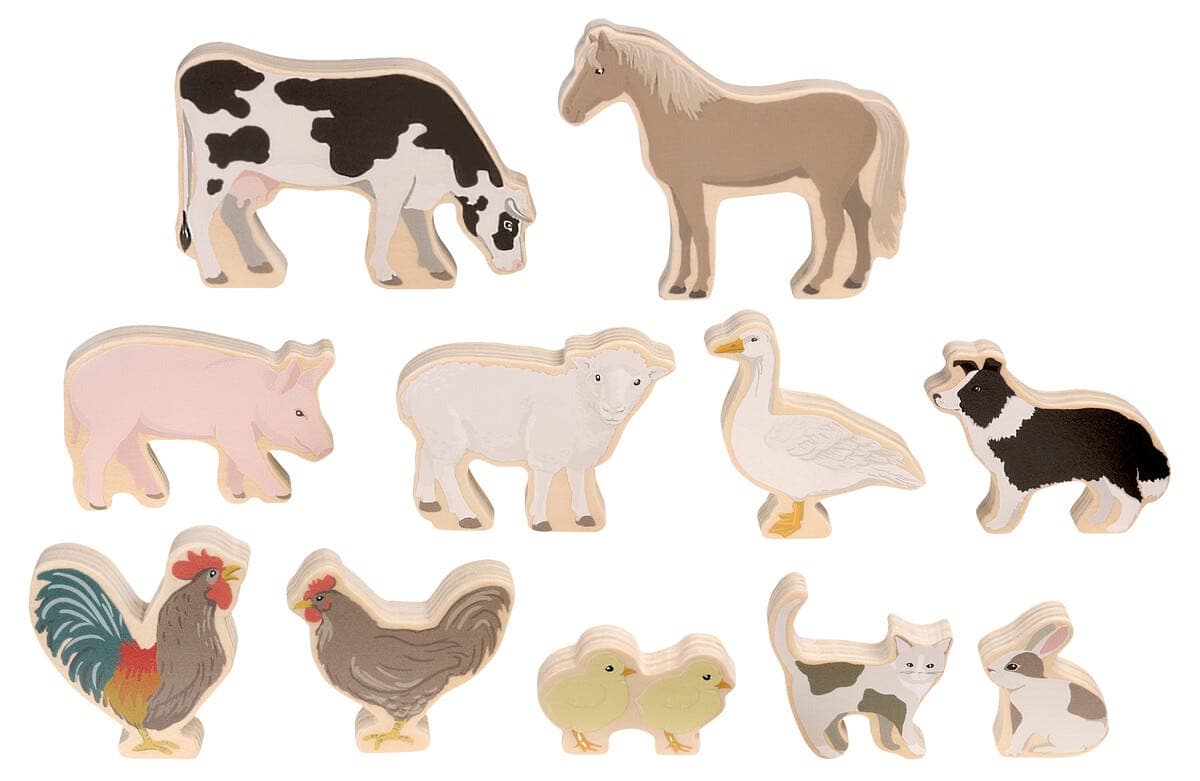 Micki bondegårsdyr i tre, fra 3 år