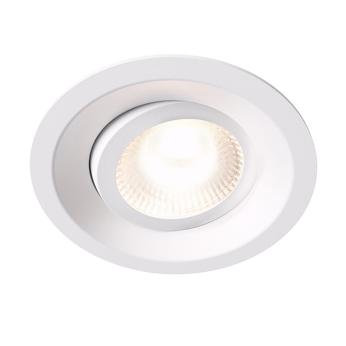 Plejd Smart Downlight Tilt DWN-01 til innbygging, hvitt