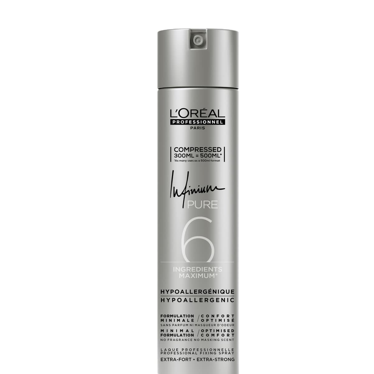 L'Oréal Professionnel Infinium Pure Extra Strong Styling Spray 300 ml