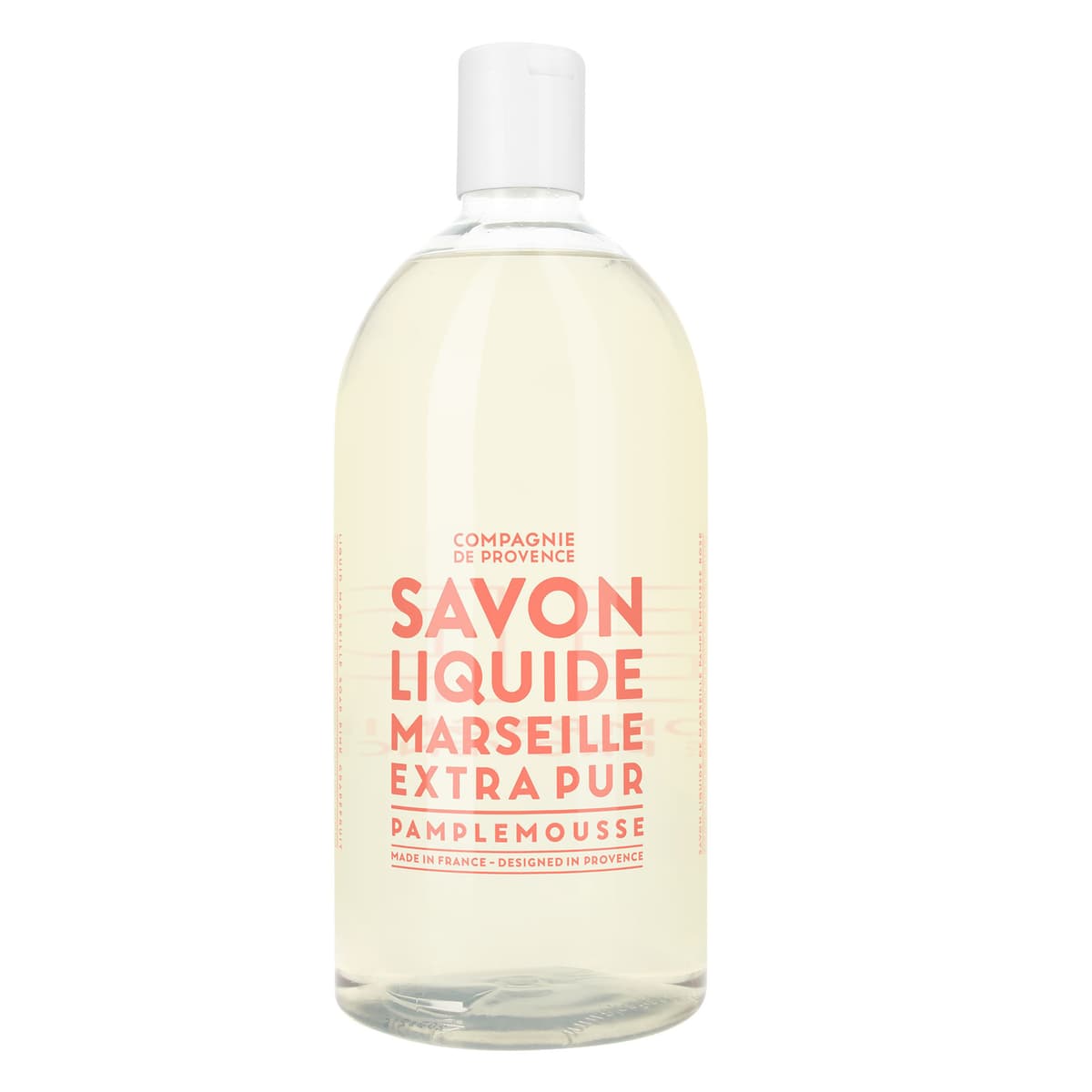 COMPAGNIE DE PROVENCE SAVON Exra Pur Refill Pink Grapefruit Liquid Soap 1000 ml