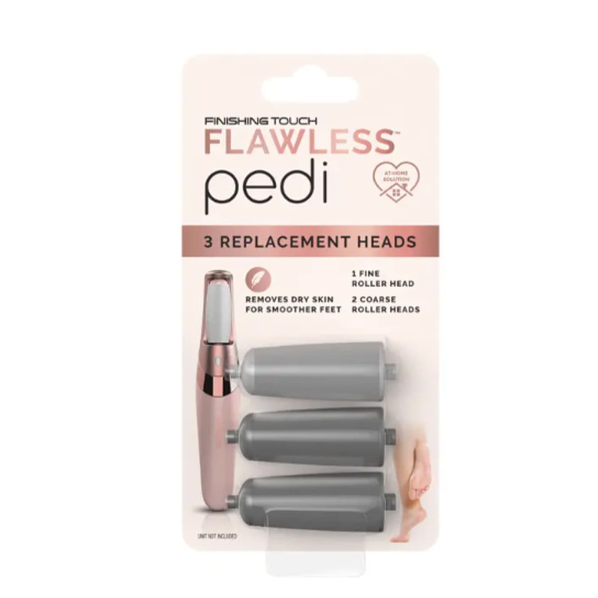 FLAWLESS Finishing Touch Pedi Replacement Heads