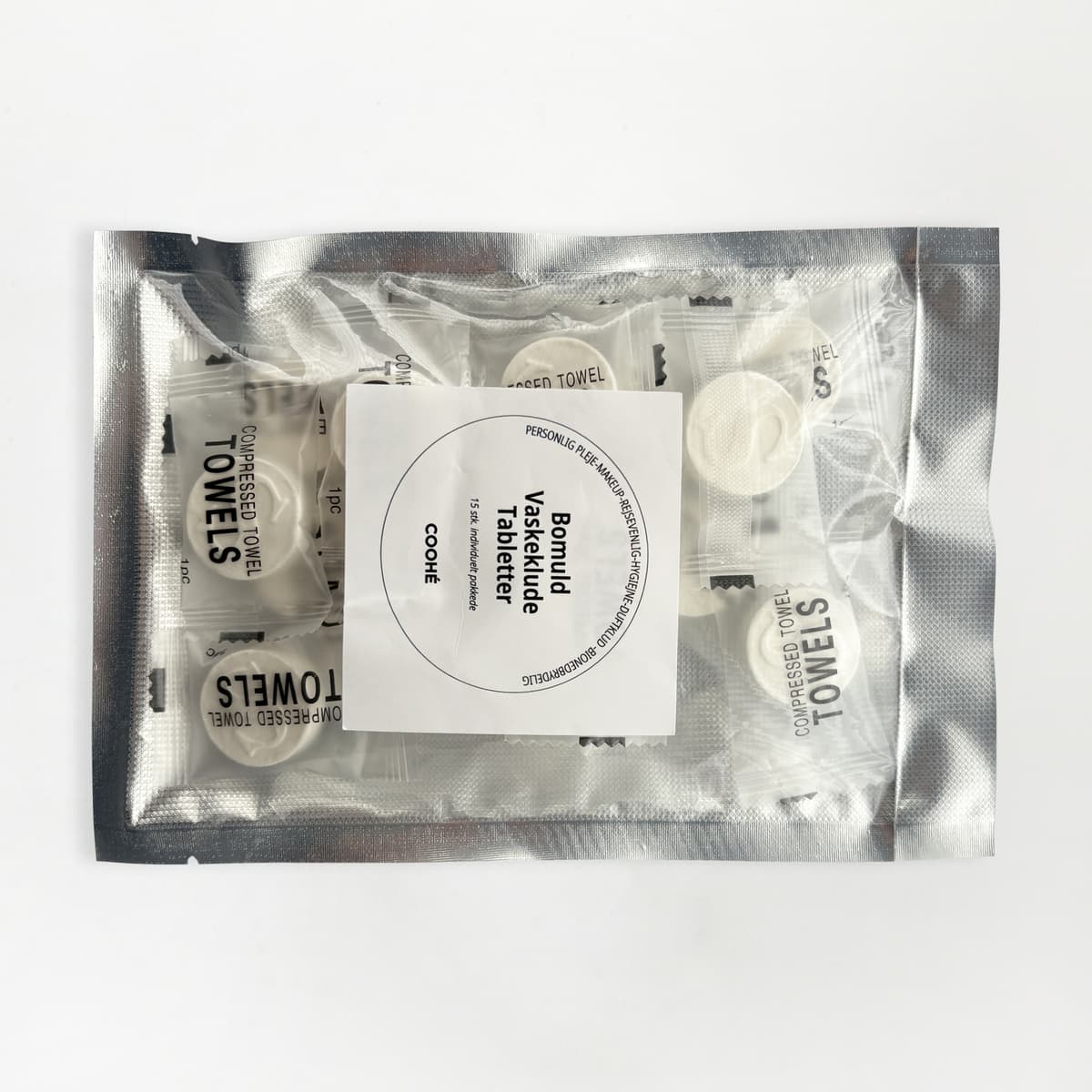 COOHÉ Cotton Wash Cloth Tabs