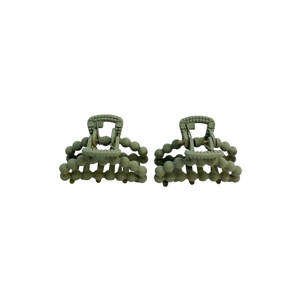 PIPOL'S BAZAAR Sia Clamp 2-pack Grey 2 pcs