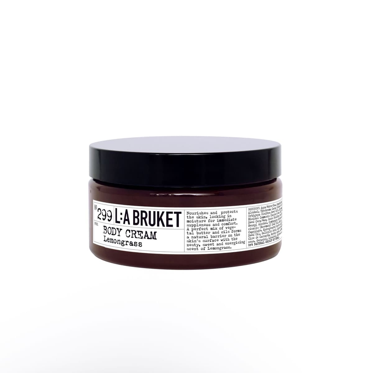 L:A BRUKET 298 Body Cream Lemongrass 350 g