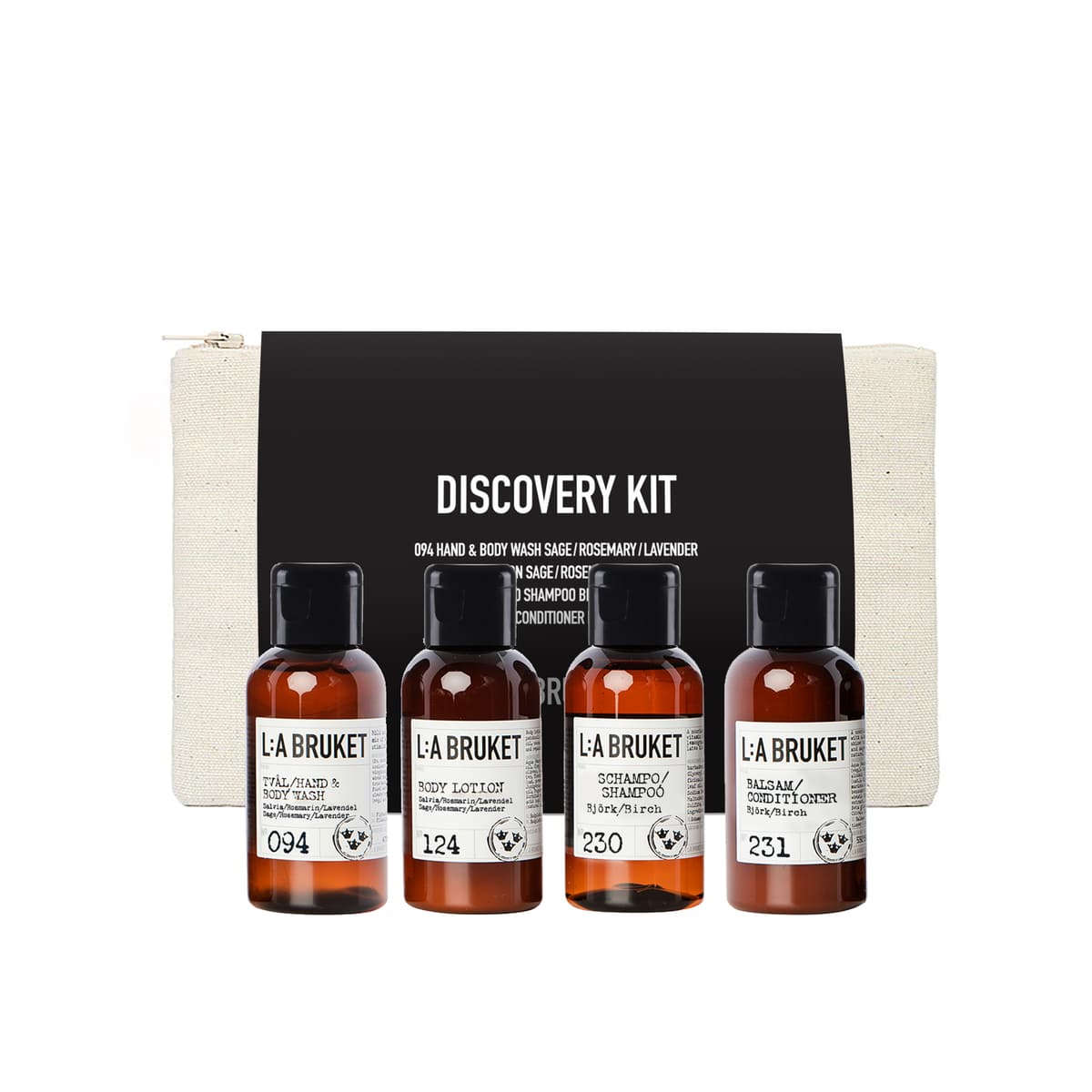 L:A BRUKET Discovery Kit A Bruket Discovery Kit