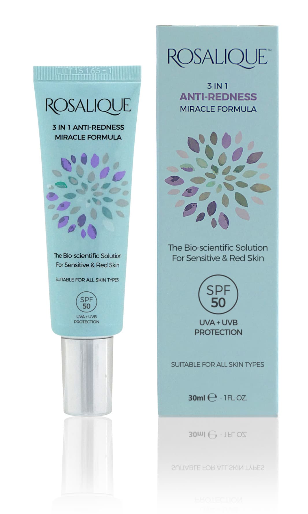 Rosalique 3i1 Antirødme Creme SPF30 30 ml
