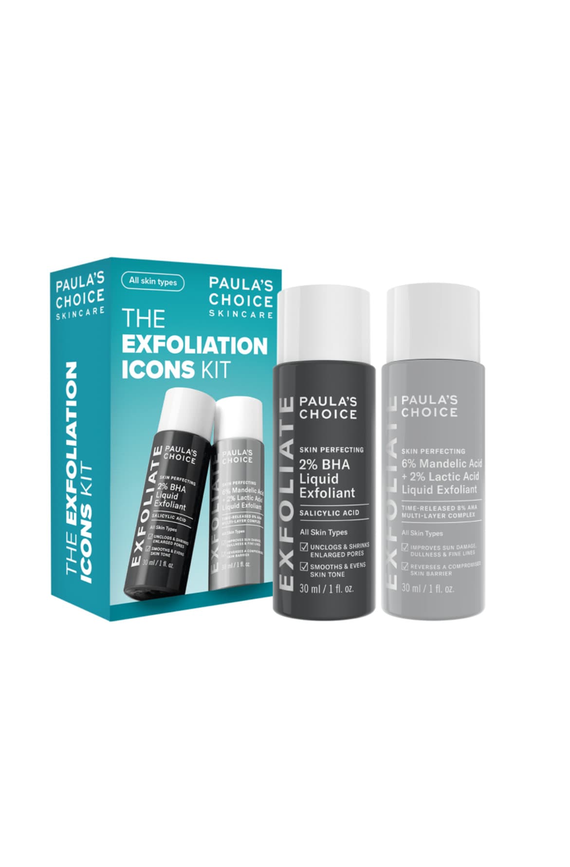 Paula's Choice Trial Kit 2% BHA 6% Mandelic + 2% Lactic 60 ml