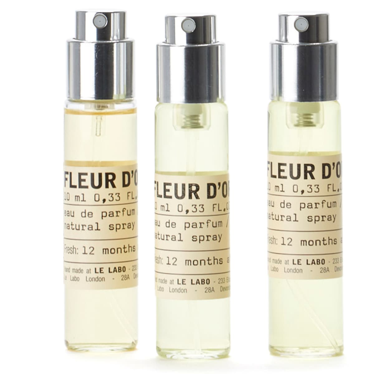Le Labo Fleur D'Oranger 27 EdP Travel Tube Refill 3 x 10 ml