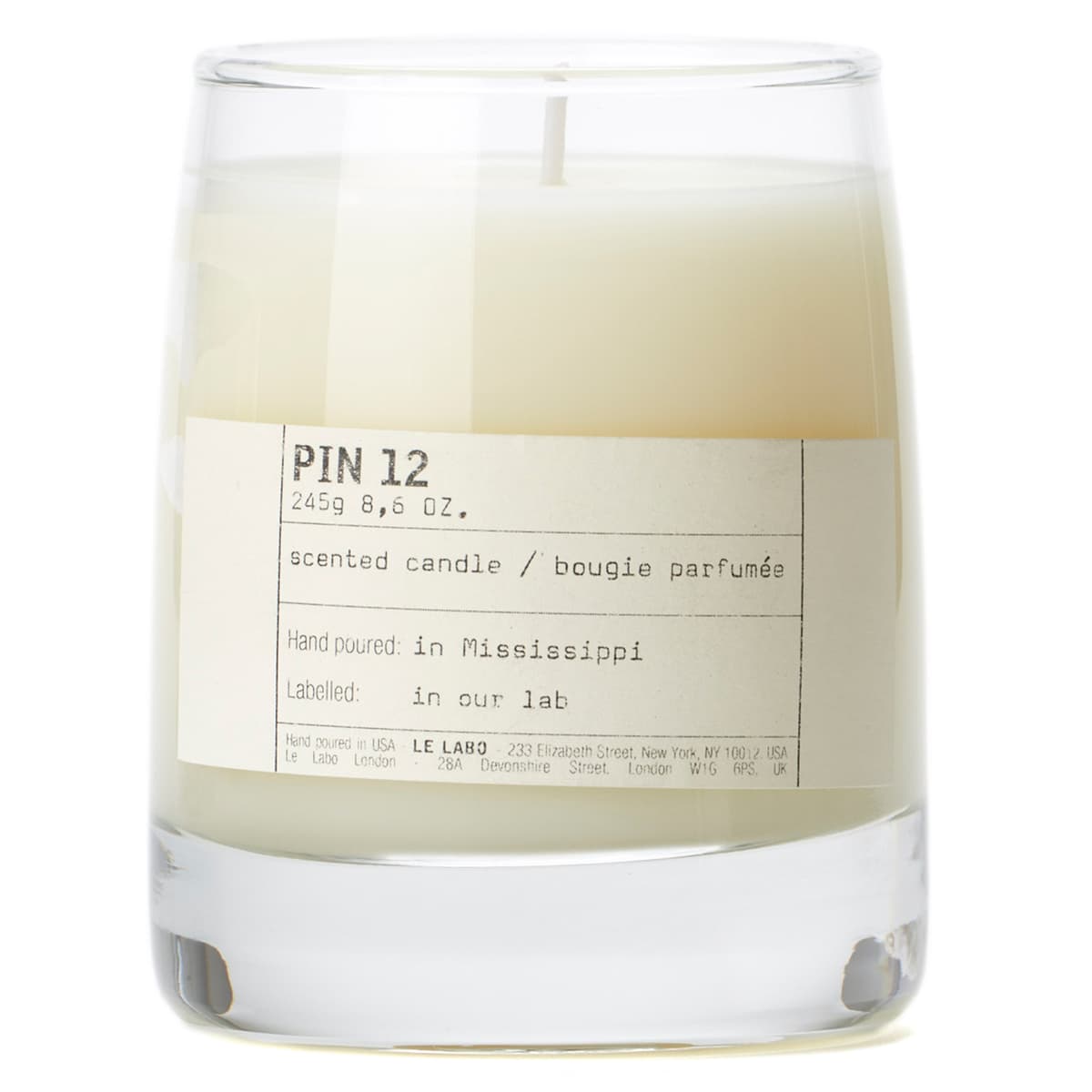 Le Labo Pin 12 - Classic Candle