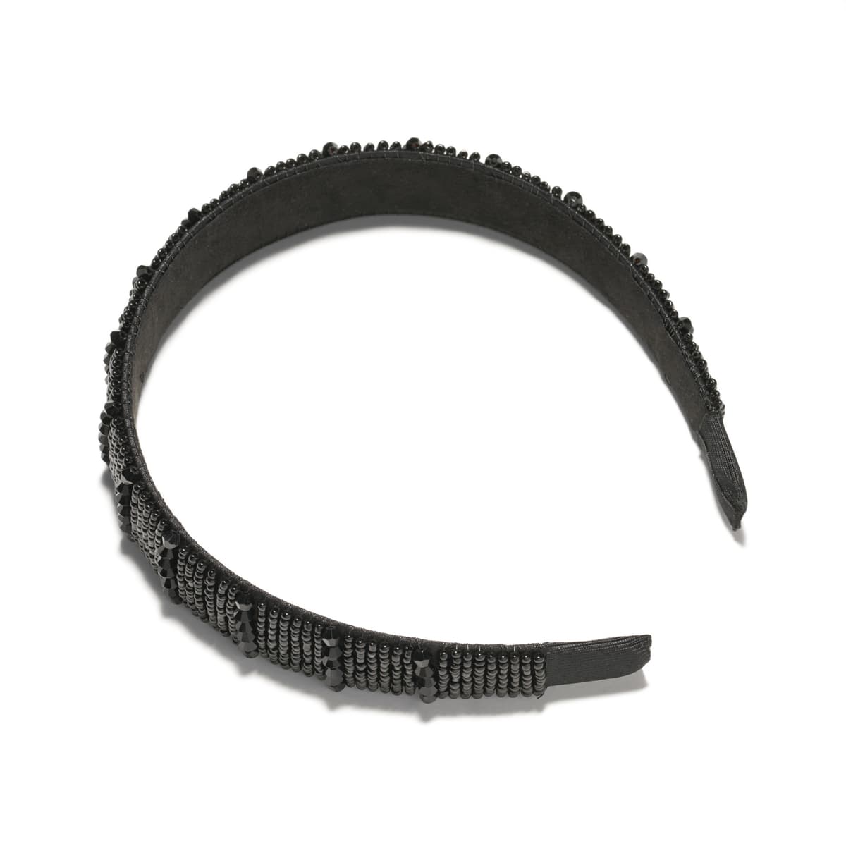 KICKS Beauty Diadem Black Stone Embroidery