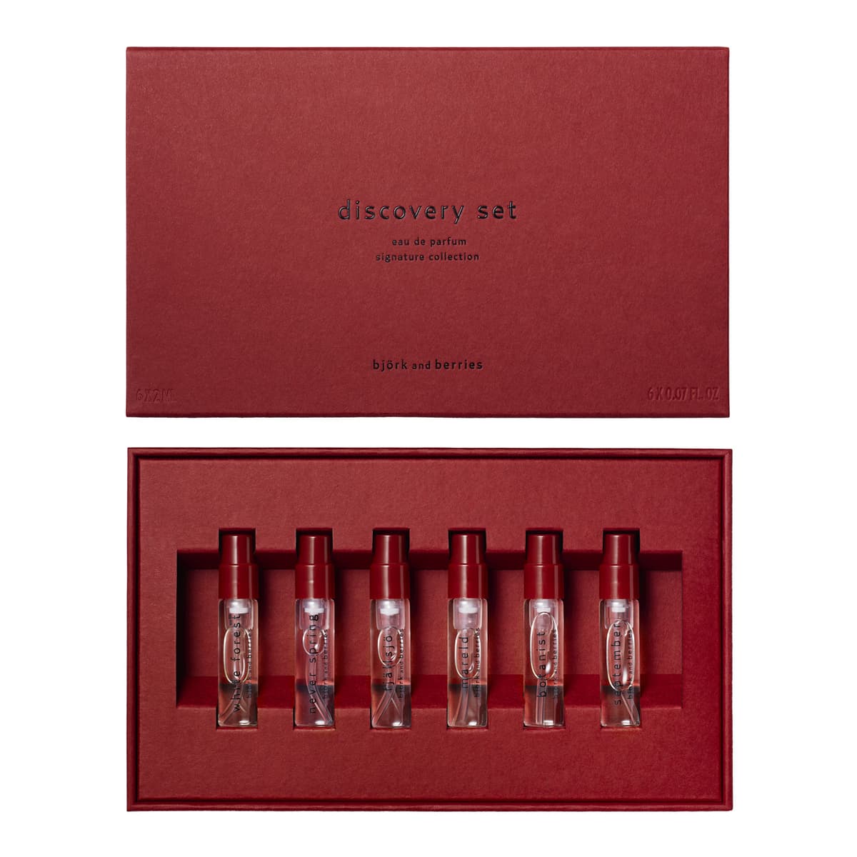 Björk and Berries EdP Discovery Signature Set 6 x 2 ml