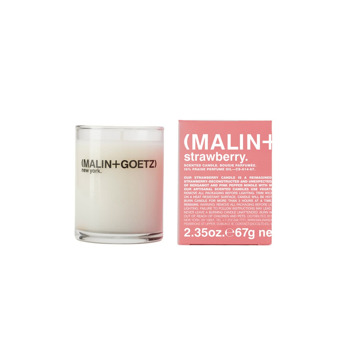Malin+Goetz Strawberry Votive 67 g