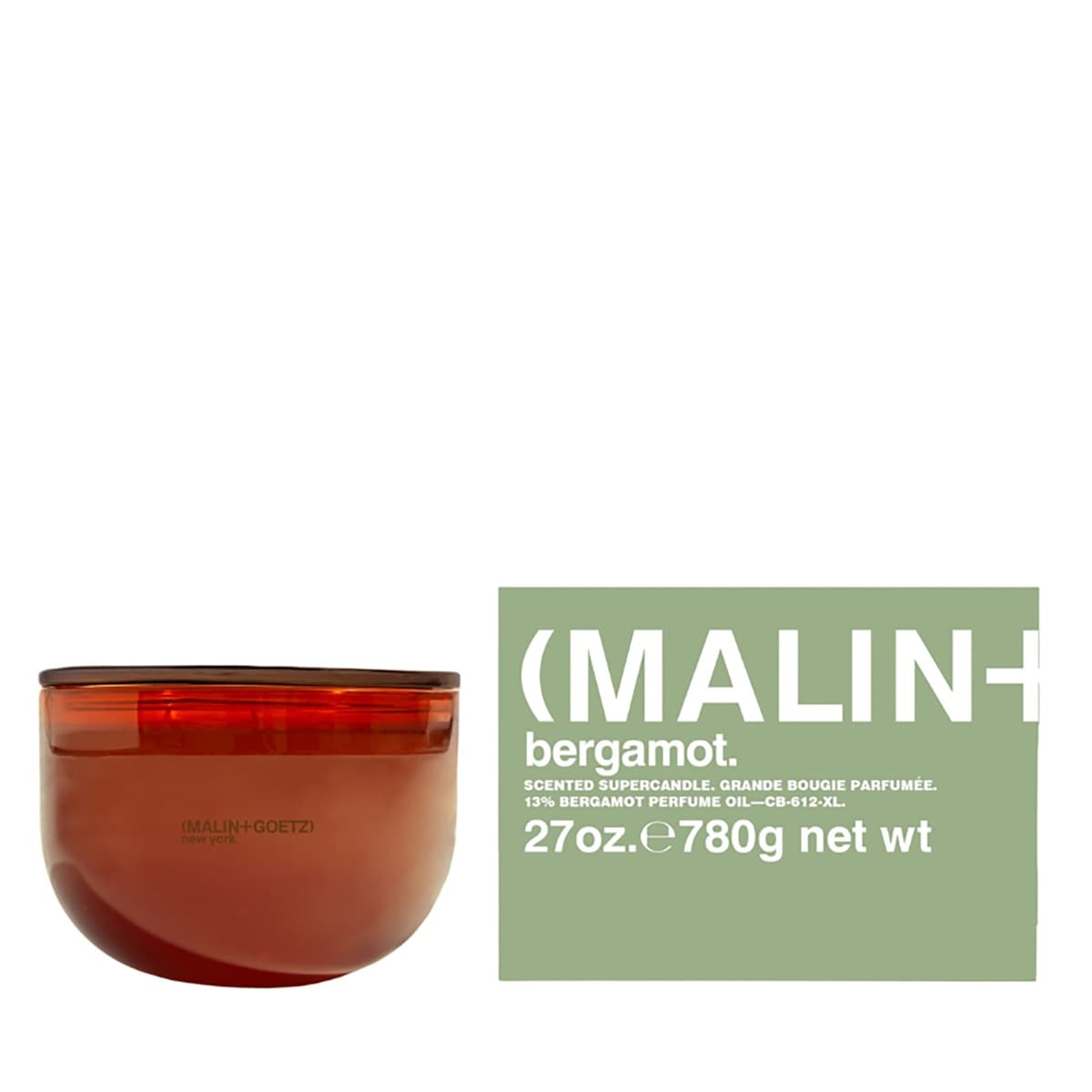 Malin+Goetz Bergamot Supercandle 780 g
