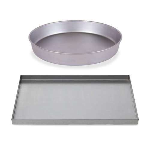 Alfa Forni Baking tray set 2 pieces (Ø30cm, 40x30cm)