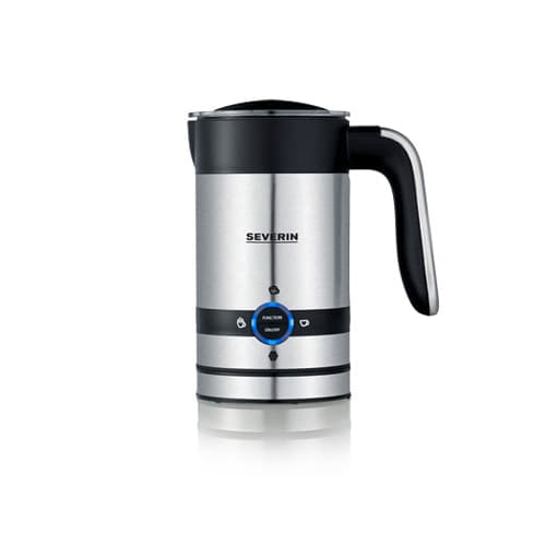 Severin Mælkeskummer 450 watt  Sort/Stål