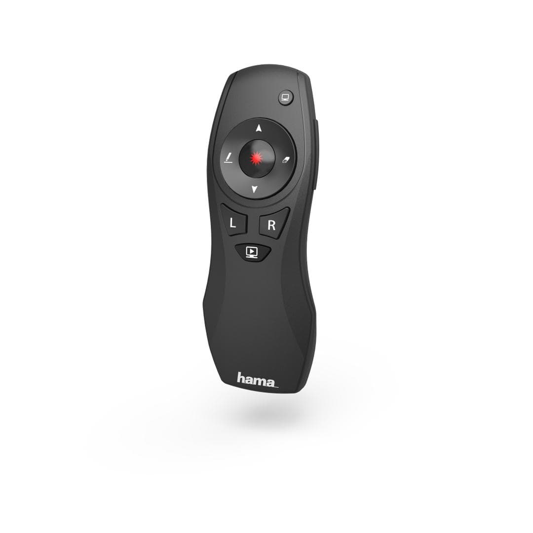 HAMA - Wireless Presenter X-Pointer 6-in-1 Svart