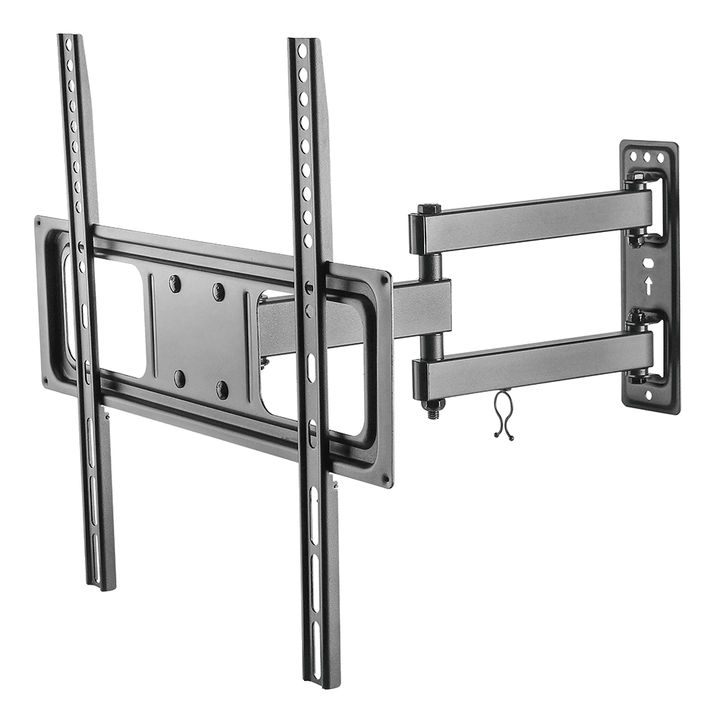 DELTACO - full-motion 3-way wall, 32"-55", 35kg, 200x200-400x400