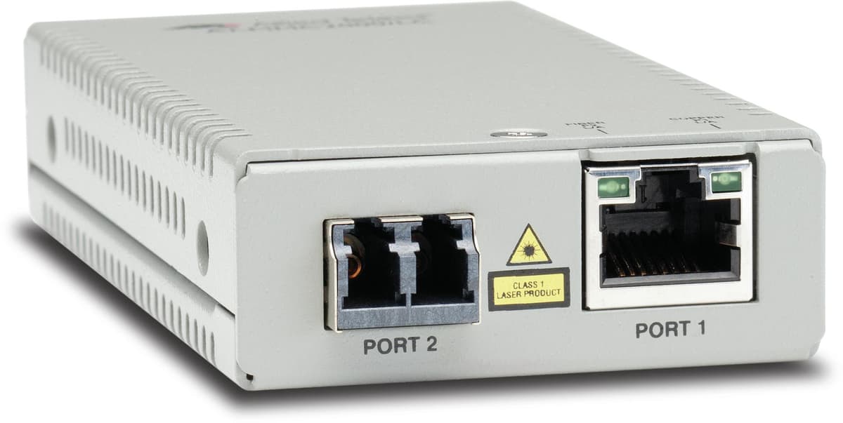 Allied Telesis - MINI MEDIA CONVERTER LC CONNECT 10/100/1000T TO 1000 BASE-SX MM ACCS