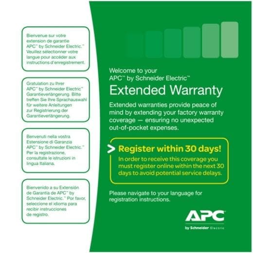 APC - 1YR EXT WARR 1 EASY UPS SMV TO 1 KVA SVCS