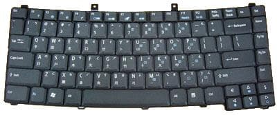 Acer - Tastatur - Belgia - for TravelMate 6410, 6413, 6414, 6460, 6463, 6464, 6465