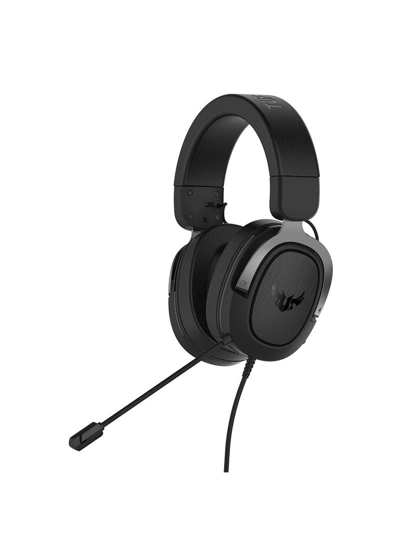 ASUS - 3.5 mm, TUF GAMING H3, Gun metal/Black, Built-in microphone