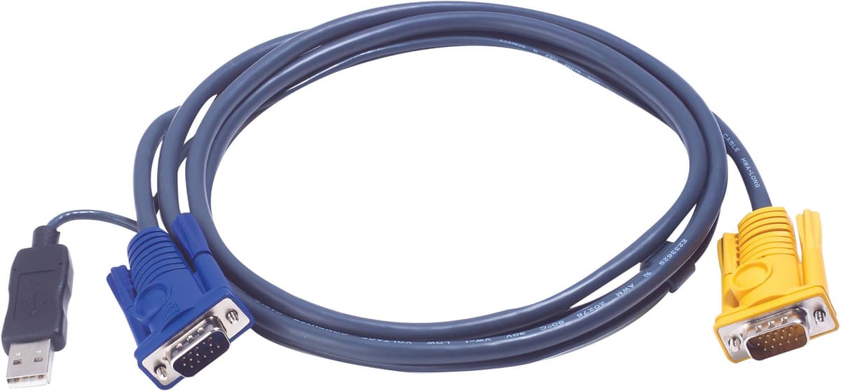 ATEN - KVM kabelsett 2L-5206UP USB 6m