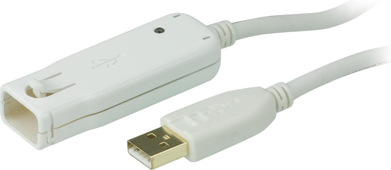 ATEN - USB2 Aktiv skjøtekabel - 12 m Extender / Aktiv skjøtekabel