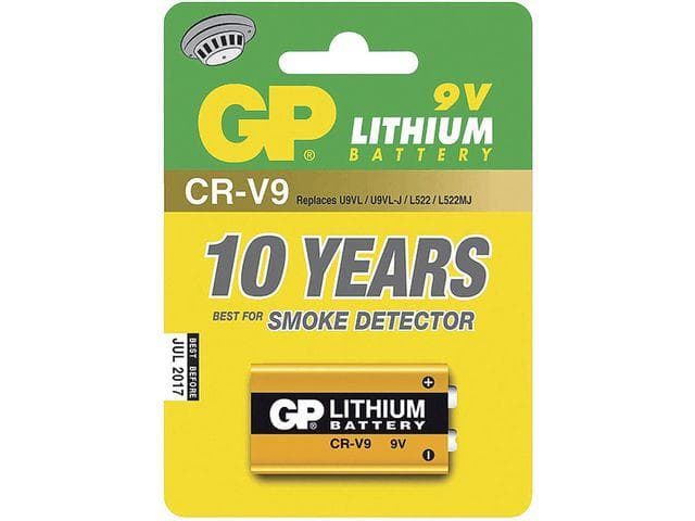 GP - Batteri GP CRV9SD-2U1 9V lithium