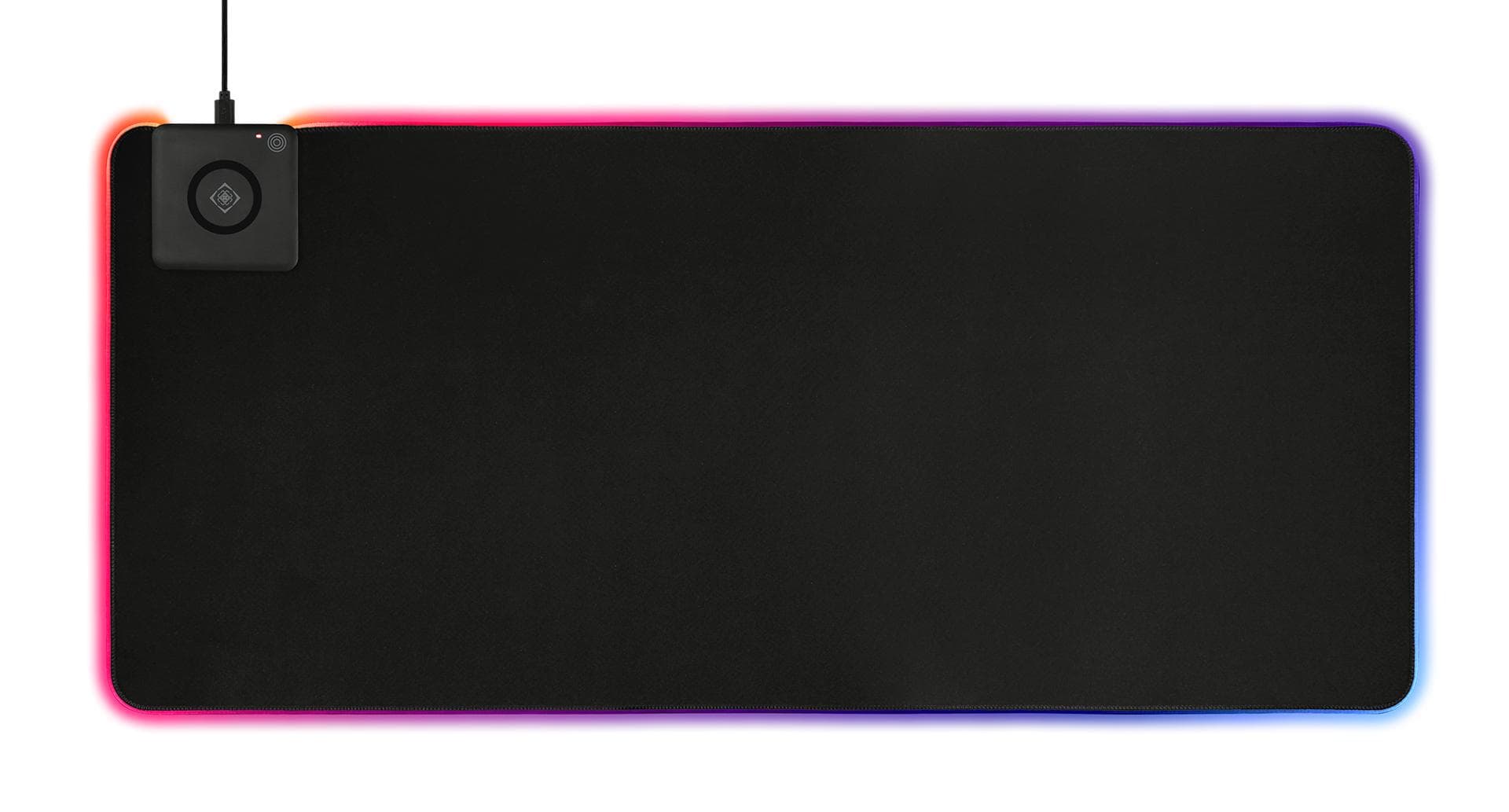 DELTACO - RGB mousepad, fast wireless charging, 900x400x4mm