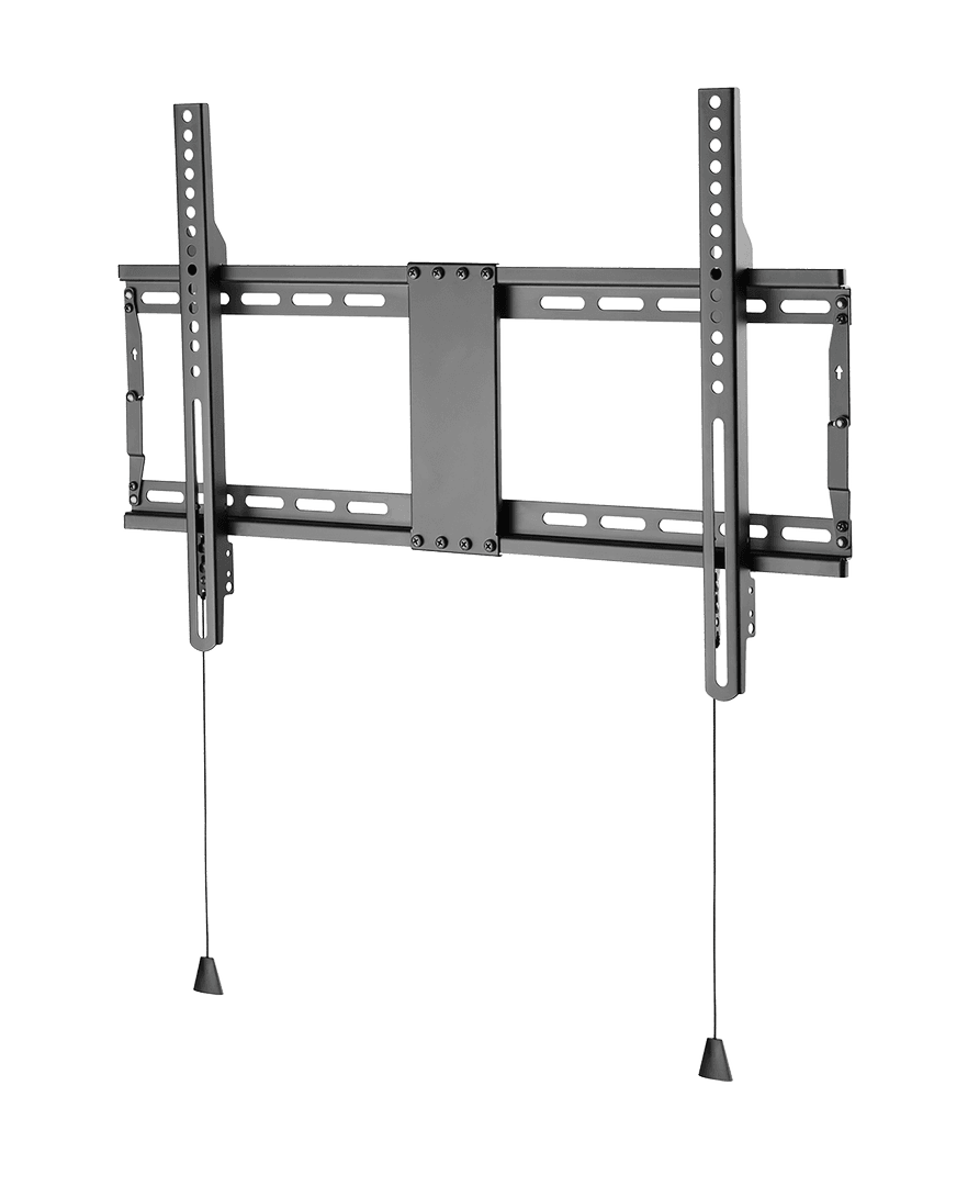DELTACO - Heavy-Duty Foldable Wall Mount, 37-80, 70kg, Blk