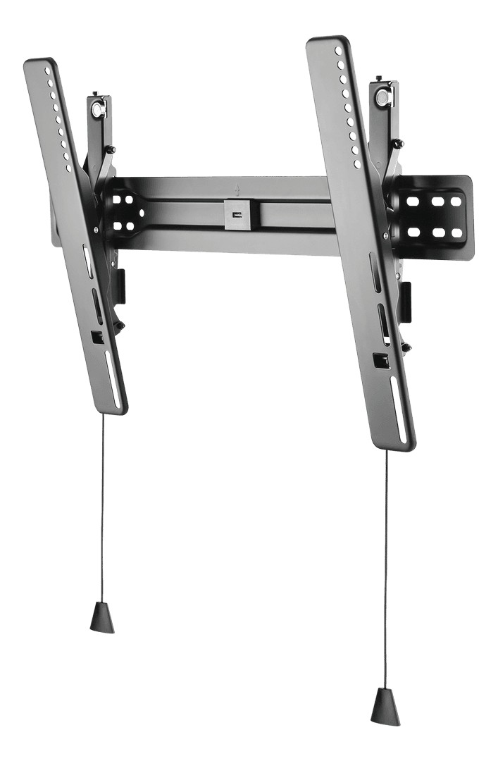 DELTACO - Ultra-Slim Tilt Wall Mount, 37-70, 35 kg, Black