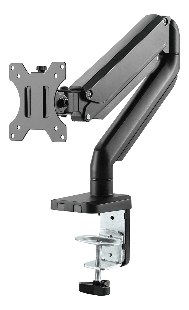 DELTACO - Singel Desk, Gas Spring, 17-32, 1.5-8kg