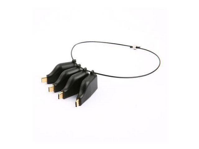 DELTACO - USB-C Adapter Ring, Mdp, Dp, VGA, HDMI