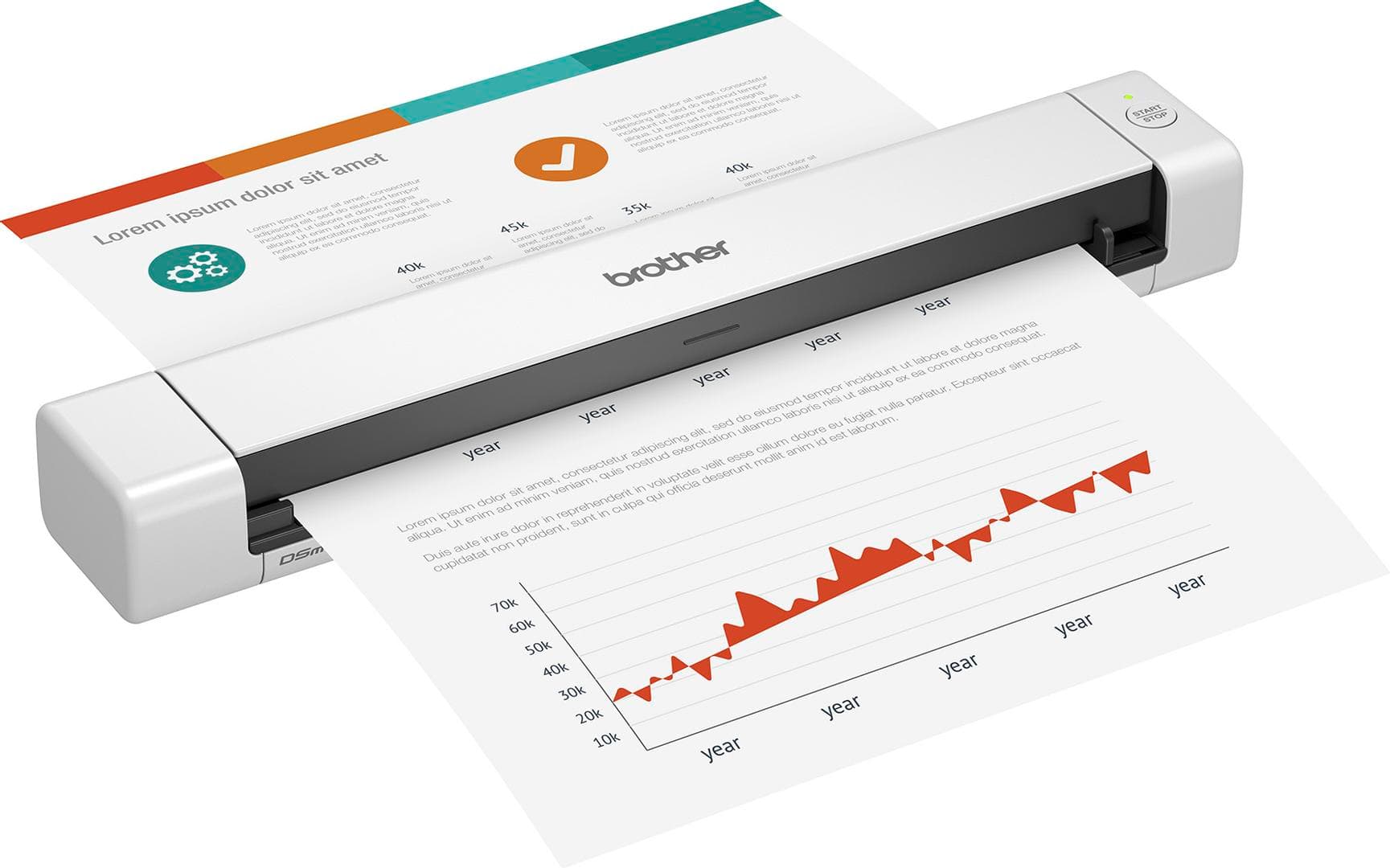 BROTHER - Mobile USB Scanner