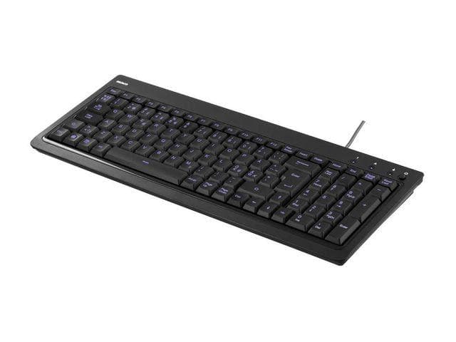 DELTACO - TB-234 - Keyboard - backlit - USB - Nordic - black