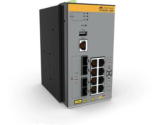 Allied Telesis - ALLIED L3 Industrial Ethernet Switch 8x 10/100/1000-T PoE+ 4x SFP Ports