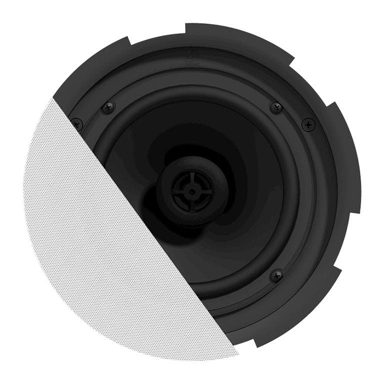 AUDAC - Takhøyttaler CIRA724 Hvit Innfelling Toveis 6,5" 24W 8ohm 100V