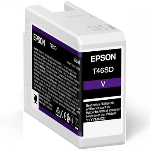 EPSON - 1LB Singlepack Violet T46SD UltraChrome Pro 10 ink 26ml