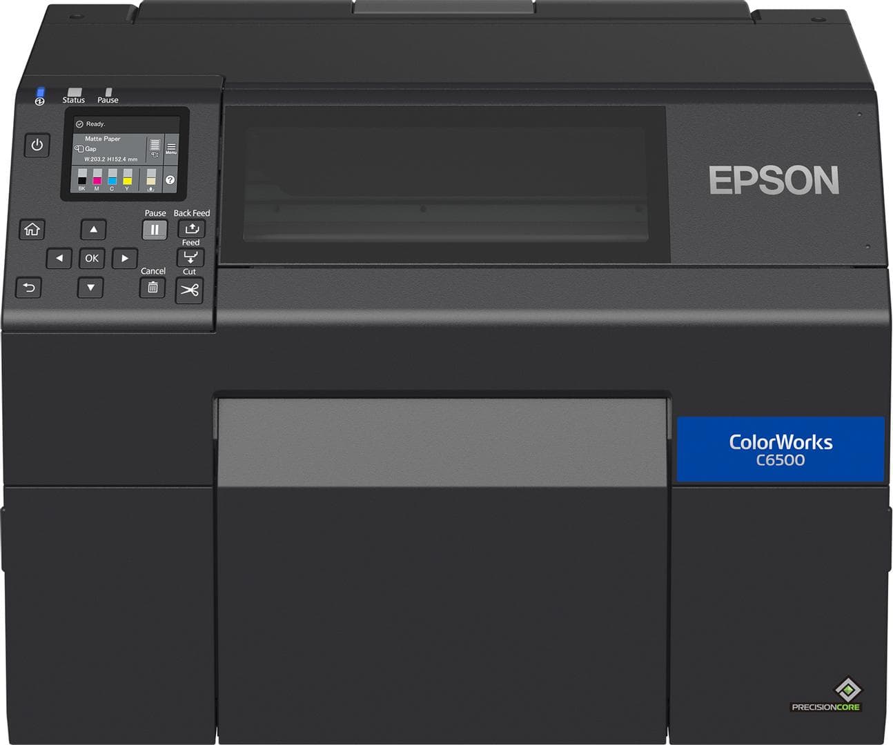 EPSON - C6500AE 8IN WIDE AUTOCUTTER COLOUR LABEL PRINTER             IN PRNT