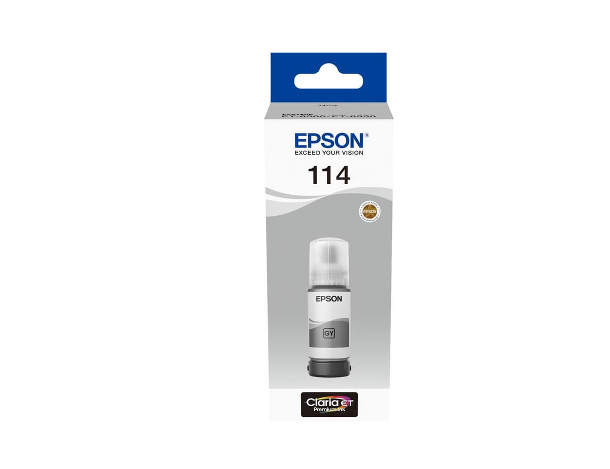 EPSON - Ink/114 EcoTank Grey ink bottle