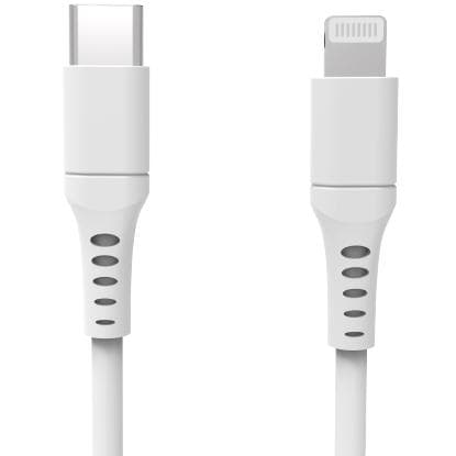 GEAR - Ladekabel USB-C til Lightning 3m Hvit MFI C94