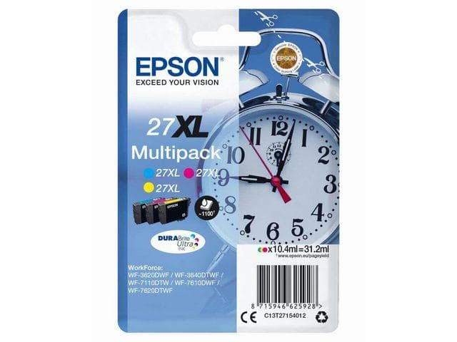 EPSON - Multipack XL 3-Colour DURABrite Ultra New Pack Size