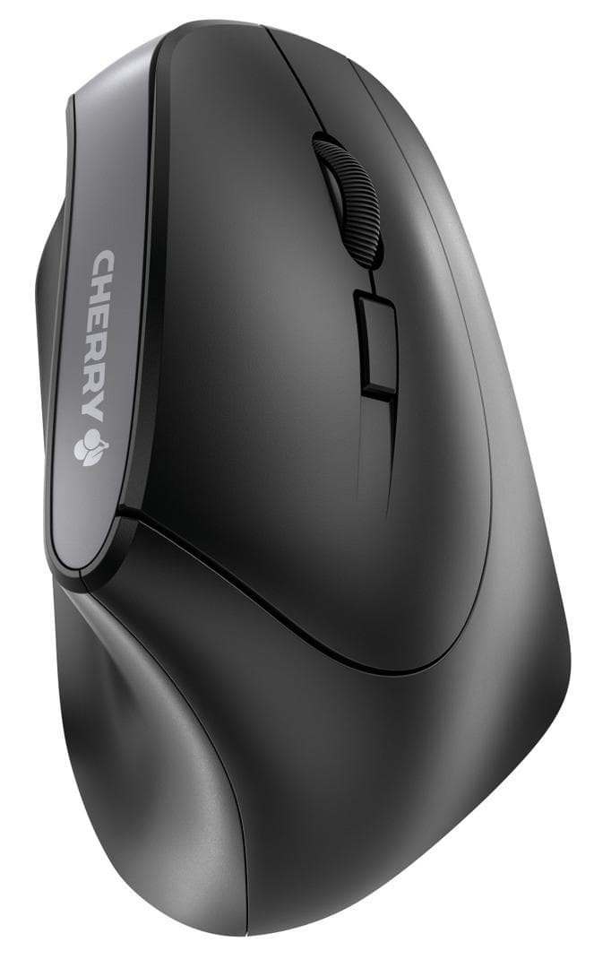 CHERRY - Ergonomic wireless mouse Black