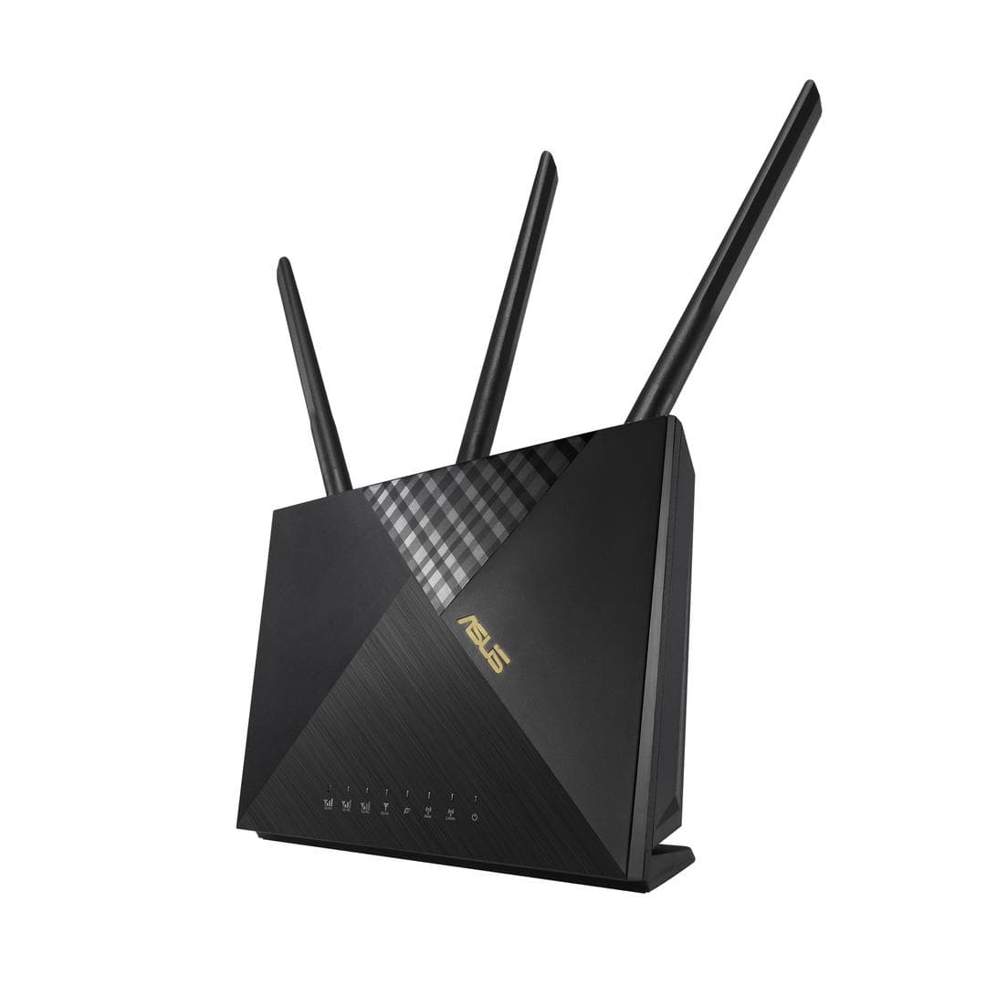 ASUS - 4G-AX56 Wireless-AX1800 Dual-band LTE Modem Router -
