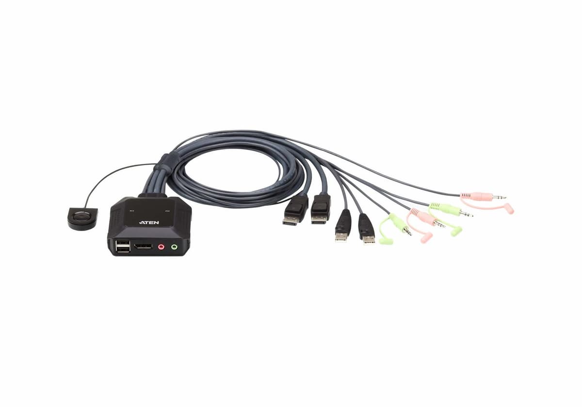 ATEN - 2-Port USBDisplayPort Cable ATEN MOQ