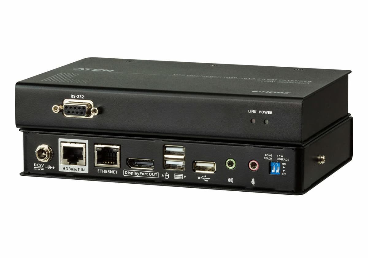 ATEN - USB DisplayPort HDBaseT 2.0